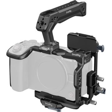 SmallRig 6381 HawkLock Quick Release Cage Kit with V-Mount Battery Plate for Canon EOS R6 V