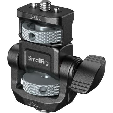 SmallRig 6314 monitora balsts horizontālai un vertikālai filmēšanai ar ARRI 3/8"-16 pozicionēšanas skrūvi