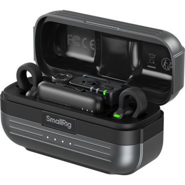 SmallRig 6526 S 70 bezvadu mikrofons ar vairāku ierīču saderību melns