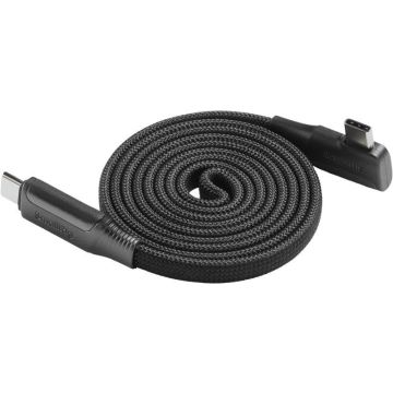 SmallRig 5611 USB-C pašsavelkošs uzlādes kabelis (100cm, 60W)