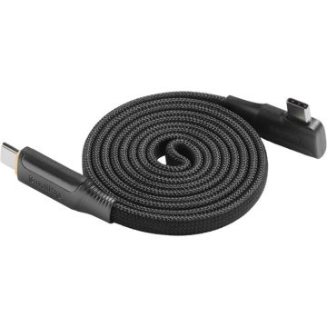SmallRig 5612 USB-C pašsavelkošs uzlādes kabelis (100cm, 100W)