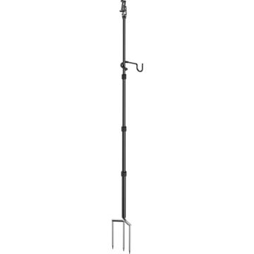 SmallRig 6528 monopods ar trīskāršām zemes smailēm un tālruņa turētāju ar cold shoe stiprinājumu