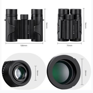Binoculars K&F Concept 8x21 BaK4 IP65