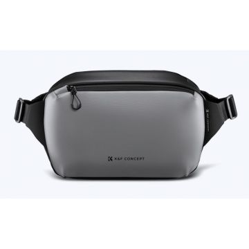 K&F Concept Alpha Sling fotogrāfijas soma - 10 l, pelēka
