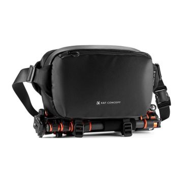 K&F Concept Alpha Sling soma 10 l fotogrāfijas soma - melna