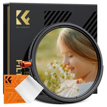 K&amp;F Concept Nano-X MRC CPL &amp; Fader ND2-32 &amp; Black Mist 1/4 Filter - 37 mm