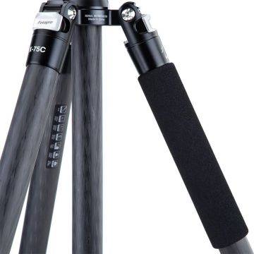 Fotopro X-75C tripod with FPH-72Q ball head - black