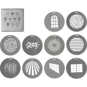 Nanlite GOBO komplekts 1 priekš PJ-BM