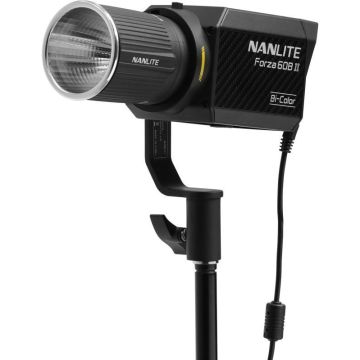 Nanlite Forza 60B II divkrāsu LED gaisma ar 19° un 36° projekcijas uzgaļiem