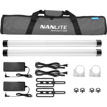 Nanlite PavoTube II 15XR 2KIT LED caurules gaisma