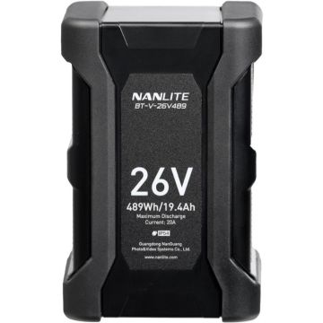 Nanlite Akumulators V-mount 26V 489WH