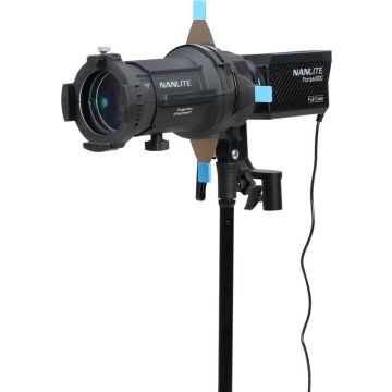 Nanlite Forza 60C krāsu LED gaisma ar 19° un 36° projekcijas uzgali