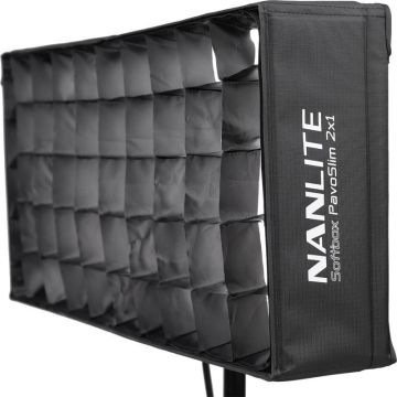Nanlite Eggcrate ātrai atlaišanai softbokss PavoSlim 120B/120C
