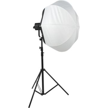 Nanlite LT-80 Lantern softbokss 80cm Bownes montāža