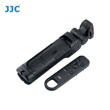JJC TP S1 fotografēšanas grips ar bezvadu tālvadības pulti, aizstāj Sony GP VPT2BT, melns