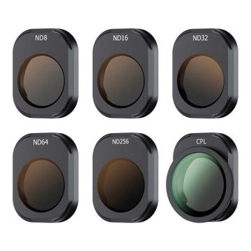JJC F DM4PK6 filtru komplekts, paredzēts DJI Mini 4 Pro