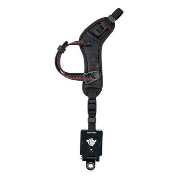 JJC HS ML1M rokas siksna, melna/sarkana