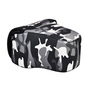 JJC OC MC0GR Neoprene Camera Cover Camouflage Grey