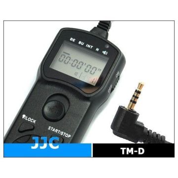 JJC TM D tālvadības pults ar taimeri un vadu, paredzēta Panasonic DMW RS1