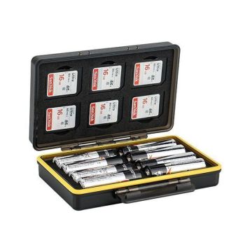 JJC BC 3SD6AA Multi Functional Battery Case