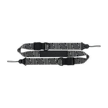JJC QRS D1 Deluxe quick release sling strap for DSLR camera silver grey