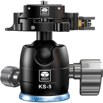 Sirui KS-5 lodveida galva ar ātro plati