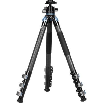Sirui ogļvielā šķiedrainais statīva komplekts ar sfēriskā galva L-324F + KS-40