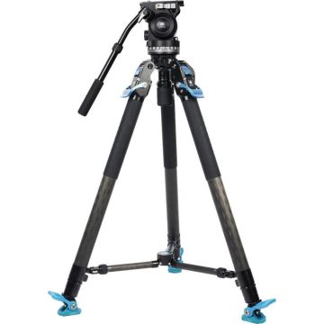 Sirui profesionāls video statīva komplekts Rapid SVT-75 Pro + video galva VHS10