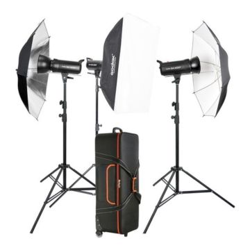 Godox SKII400 studijas zibspuldžu komplekts 400 D