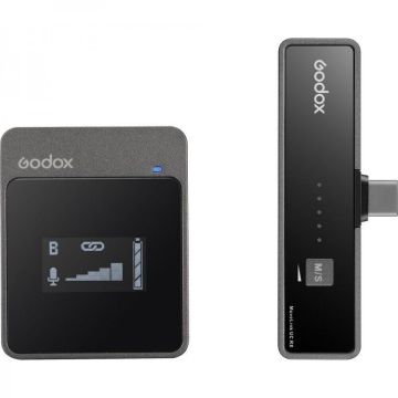 Godox Movelink UC1 2.4GHz bezvadu mikrofona sistēma (USB Type-C ierīcēm)