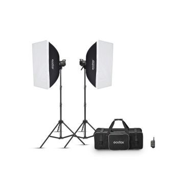 Godox MS200V F divu studijas zibspuldžu komplekts