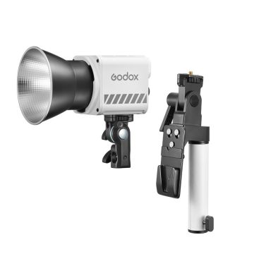 Godox ML60II BI portatīvas divkrāsu LED gaismas komplekts ar AK B02 rokturi un akumulatora atbalstu