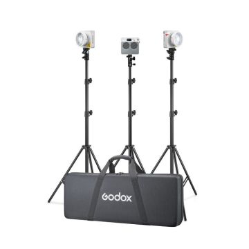Godox ML100BI KIT3 portatīvas LED gaismas komplekts ar V-mount rokturi