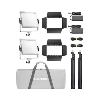 Godox Litemons LP1200R RGB LED 2-light panel kit with bag