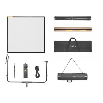 Godox AD33 K3 electrically adjustable diffusion panel (100x100cm, Bluetooth control) with carry bag