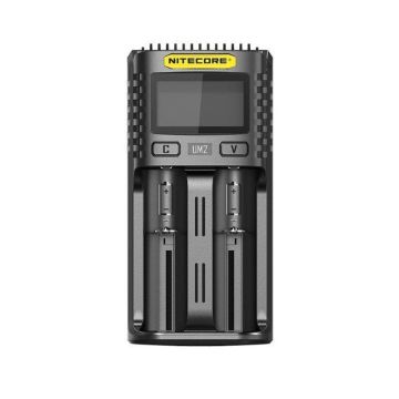 Nitecore UM2 2x AA/AAA charger with indicator