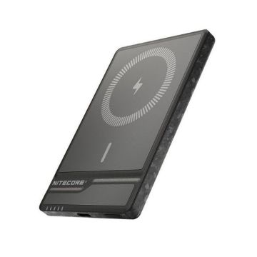 Nitecore NW5000 karbona magnētiskais bezvadu ārējais akumulators