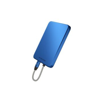 Nitecore POCKET 5 magnētiskais īpaši plāns ārējais akumulators, kobalta zils