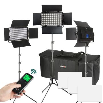 Viltrox VL S50T LED gaismas trīskāršs komplekts