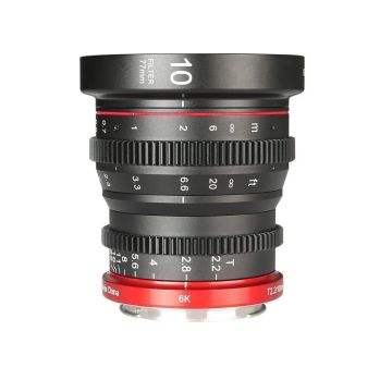 Meike MK 10mm T2.2 objektīvs, paredzēts Canon RF