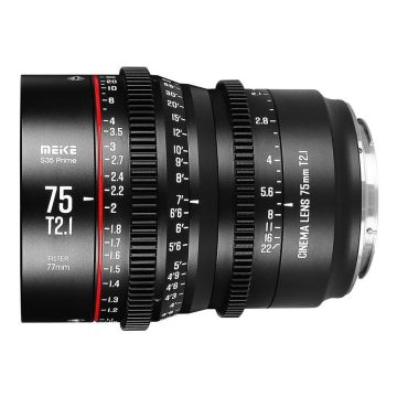 Meike MK 75mm T2.1 S35 objektīvs, paredzēts PL