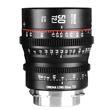 Meike MK 50mm T2.1 S35 objektīvs, paredzēts PL