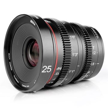 Meike MK 25mm T2.2 objektīvs, paredzēts Micro 4/3