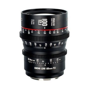 Meike MK 100mm T2.1 objektīvs, paredzēts PL