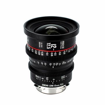Meike 12mm T2.5 Super 35 fiksēta fokusa kino objektīvs, paredzēts PL