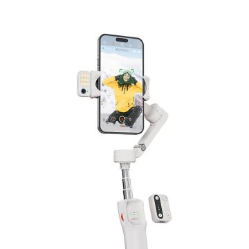 Hohem iSteady V3 stabilizators, balts