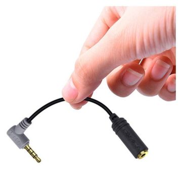Comica CVM-SPX 3.5mm TRS to TRRS Microphone Adapter [Smartphone]