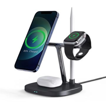 Choetech 15W 4 in 1 wireless charger holder MagSafe T583 F