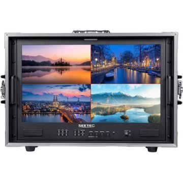 Seetec monitors ATEM215S-CO 21.5" ar SDI Pārnēsājams Lidojuma Futrālis