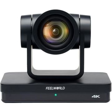 Feelworld UHD4K12X PTZ kamera ar 12X optisko tālummaiņu, vienlaicīga 3G-SDI/HDMI/USB/IP tiešraižu straumēšana